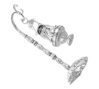 GOOHOCHY Incensario Colgante Vintage de Tamaño Medio Diseño de Cruz Quemador de Incienso para Aromaterapia Adorno Navideño para Culto y Decoración Aromática en Iglesias y Restaurantes