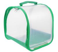 GOOHOCHY Jaula para Insectos Portátil Plegable con Malla Fina y Paneles Transparentes 360° para Observación, Hábitat de Orugas y Mariposas, Cubierta Protectora Ventilada para Educación