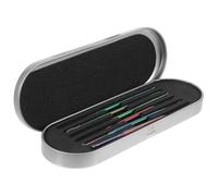 GOOHOCHY Juego de 6 Cucharas para Orejas de Acero Inoxidable en Espiral para Limpiar Oídos Rápidamente y Eliminar Cerumen, Adecuado para Toda la Familia