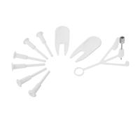 GOOHOCHY Kit de Tapones para Bola Inflable Yoga y Pilates con Válvulas y Extractores Repuestos Duraderos para Sellado Hermético y Fácil Instalación