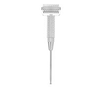 GOOHOCHY Lápiz Detector de Acupuntos con Rodillo de Resorte de Cobre Flexible para Auriculoterapia Diagnóstico Preciso y Masaje Facial Uso Clínico y Doméstico Color Plata