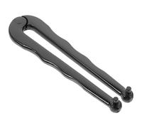 GOOHOCHY Llave Inglesa Ajustable de Pasador de 5 Mm para Amoladora Angular, Herramienta Manual Doble Garra para Tuercas Redondas, Resistente y Compacta para Uso en Reparación