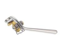 GOOHOCHY Llave Watergate para Trombón 2,8 Mm, Pieza Clave de Enlace de Drenaje Niquelada, Accesorio de Repuesto para Trombón de Banda y Orquesta