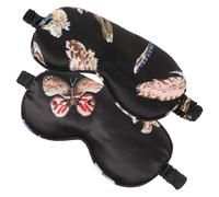 GOOHOCHY Máscara Para Dormir Y Viaje 2 Unidades Antifaz Opaco Adecuado Para Todos Los Lugares