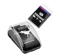 GOOHOCHY Mini Rodillo Limpiador de Borrador Portátil, Juego Recolector de Virutas de Goma de Borrar, 1 Set, Negro, Ligero, para Oficina y Escuela