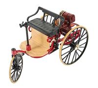 GOOHOCHY Modelo Coche Antiguo Juguetes en Miniatura decoración Coche decoración Vintage decoración Retro Mini Bicicleta Triciclo Antiguo Manualidades Auto Escultura