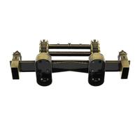 GOOHOCHY Modelo de Escritorio Puente Torre de Londres de Aleación Metálica Vintage, Escultura Arquitectónica Decorativa Europea para Decoración del Hogar y Accesorio Fotográfico, Adorno