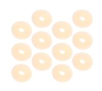 GOOHOCHY Molde para Moños de Dona para Niñas, 12 Piezas de Nylon Beige, Rápido y Fácil para Hacer Peinados en Diversas Ocasiones