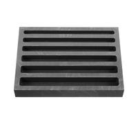 GOOHOCHY Molde Resistente al Calor y Frío de Fundición de Grafito Negro para Lingotes de Plata y Aleaciones Adecuado para Fundición de Metales en Pequeño Volumen
