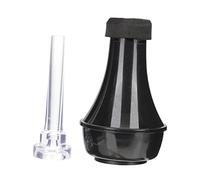 GOOHOCHY Muda De Trompeta Mini De Ligero y Compacto Silenciador Para Principiantes Con Boquilla Transparente Compatible y Fácil De Instalar