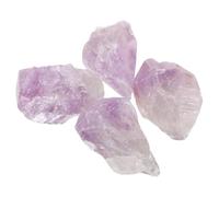 GOOHOCHY Natural Amethyst Crystal Decor Raw Rough Stone For Table and Desktop Handpicked Authentic Crystal Specimen For Home and Office Ambiance