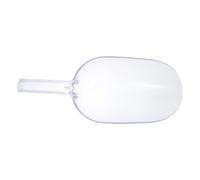 GOOHOCHY Pala de Hacer Hielo y Ps Transparente Plástico para en Gruesa de 24oz Resistente Grietas para Máquina Casa y Cafetería Reutilizable