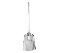 GOOHOCHY Pala para Carbón de Cocina de Hierro Mango Largo y Agarre Cómodo, Ligera y Resistente para Chimenea y Estufa