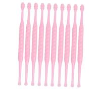 GOOHOCHY Palillo De Oídos y Cuchara Para Cera De Oídos 10 Piezas, Limpiador De Plástico Reutilizable, Diseño Espiral, Cuidado Personal y Eliminación Segura De Cera, Portátil Para Niños y Uso Diario