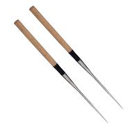 GOOHOCHY Palillos Japoneses De Acero Inoxidable Para Sushi y Sashimi, Punta Afilada 150mm, Reutilizables, Utensilios De Cocina Portátiles, Ideales Para Vajilla Portátil Restaurantes y Hogar