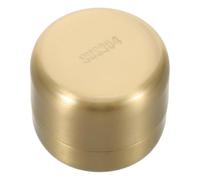 GOOHOCHY Pastillero de Acero Inoxidable Caja Metálica Redonda para Guardar Medicamentos Organizador de Pastillas Resistente al Agua para Viajes y Uso Diario