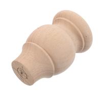GOOHOCHY Patas para Mesa de Madera Maciza Tallada, Pata de Apoyo Redonda y Cilíndrica de 8x12 Cm, 1 Pieza, Repuesto para Muebles, Sofá y Escritorio, Uso en Muebles de Salón y Comedor
