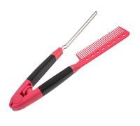 GOOHOCHY Peine Alisador Profesional Para Cabello Rosa Plegable, Herramienta De Peluquería Para Peinar y Alisar, Adecuado Para Uso Doméstico Viaje