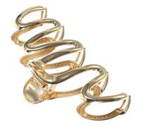 GOOHOCHY Pinzas Cabello de Metal Dorado Diseño Simple y Delicado, para Mujeres y Chicas Adolescentes Lavado Facial y Ejercicio