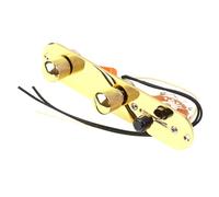 GOOHOCHY Placa de Control Arnés de Cableado para Guitarra Eléctrica, 3 Vías, Dorado, Plástico y Metal, Accesorio Duradero