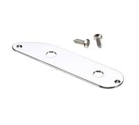 GOOHOCHY Placa de Control para Guitarra Placa Metálica Inclinada con Orificios Accesorios Estables para Montaje Seguro Mejora Transmisión Sonido Grabaciones y Directos