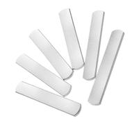 GOOHOCHY Placas De Acero Para Entrenamiento De Fuerza 6 Piezas 15x2,5x0,6 Cm 0,2 Kg Cada Una Equipo Fitness Peso Para Culturismo Ejercicio y Desarrollo Muscular