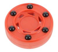 GOOHOCHY Puck para Entrenamiento de Hockey sobre Patines Línea Núcleo Amortiguador y Nylon de Alta Resistencia para Superficies Lisas Interiores y Exteriores Mejora Agilidad y Fuerza