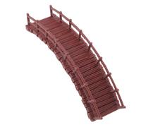 GOOHOCHY Puente Miniatura Chino Vintage Decoración de Jardín Tradicional Ornamento Arquitectónico Resistente para Micro Paisaje y Bonsái