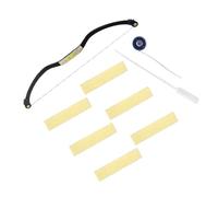 GOOHOCHY Regla Portátil para Cejas Cuerda Ajustable, Herramienta de Posicionamiento y Medición Horizontal para Diseño Simétrico, Curva Ergonómica, 1 Pieza, Color Luz Color Color Aleatorio
