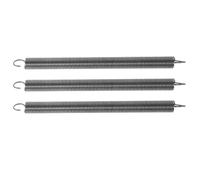 GOOHOCHY Resortes de Escalera para Ático de Acero, Repuesto 3 Piezas, 2x20x280 Mm, Muelles Metálicos para Escaleras de Ático, Piezas de Resortes para Escaleras