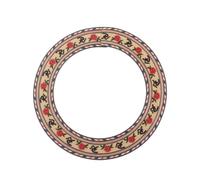 GOOHOCHY Roseta de Agrietar de Resistente Decorativo Fácil Accesorio No Boca de Madera Marrón para Guitarra Acústica Clásica
