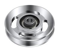 GOOHOCHY Rueda Polea Gimnasio Aluminio Ligera y Resistente para Accesorios Fitness y Máquinas de Gimnasia Casa Fácil de Instalar y Suave para Ejercicios Abdominales