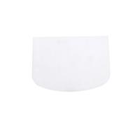 GOOHOCHY Set de 7 Piezas de Raspadores para Hornear de Plástico Blanco Diferentes Formas Trapezoidal, Triangular y D para Cortar Masa y Pasteles en Cocina
