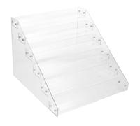 GOOHOCHY Soporte Acrílico Transparente para Tarjetas Exhibidor Portátil Versátil para Postales Rack de Almacenamiento Multifuncional para Oficina y Hogar