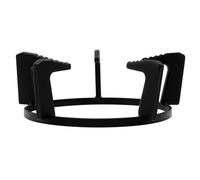 GOOHOCHY Soporte Redondo para Ollas y Sartenes de Estufa de Gas, Rejilla de Hierro Fundido Antideslizante Acabado Mate, Accesorio para Cocinilla y Fogones Domésticos, Diseño Reforzado