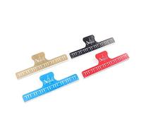 GOOHOCHY Soportes Para Partituras De Piano, Clip De Partitura Musical, Set De 4 Unidades Rojo, Dorado, Negro y Azul, Para Mantener Páginas Abiertas y Facilitar La Lectura De Libros Grandes