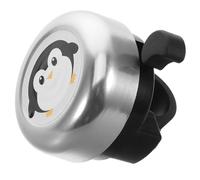 GOOHOCHY Timbre de Bicicleta Diseño Creativo de Pingüino y Sonido Potente para Manillar Infantil, Adecuado para Bicicletas de Equilibrio y Scooters para
