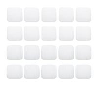 GOOHOCHY Toallitas de Algodón Lavables 20 Piezas, Suaves y Amigables, para Evitar Manchas de Alimentos Proceso de Dentición para Bebés y