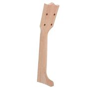 GOOHOCHY Ukulele Neck De Madera Para Diy Cuello De Ukulele Clásico Color Natural Accesorio Para Luthiers y Aficionados La Música