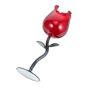 GOOHOCHY Vaso Diseño de Flor para Bodas y San Valentín Elegante Copa para Fiestas y Reuniones