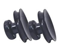 GOOHOCHY Ventosa de Goma para Cuenco de Meditación Mango Portátil, Soporte de Elevación para Cuenco de Chakra, Accesorio Zen 2 Piezas, Adecuado para Instrumentos de Percusión Budista