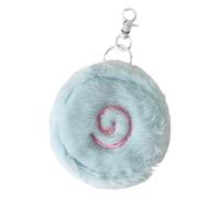 Goolecrimp Monedero para mujer y niña llavero accesorios de dibujos animados,lindos adornos de peluche para bolso, colgantes para mochila de bolso de adolescente (Azul,Talla única)