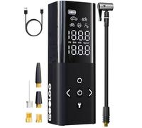GOOLOO AP150 Inflador Ruedas Coche Compresor Aire Portatil, 150PSI Bomba Digital para Neumáticos de Coche con Apagado Automático hinchador ruedas coche Bomba de Aire Eléctrica Sin Cable Pantalla LED