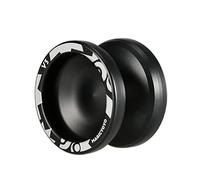 GoolRC Magic Yoyo Magic Yoyo V3 Responsive - Torno CNC de aleación de aluminio de alta velocidad con cuerda giratoria para niños y niñas, color negro