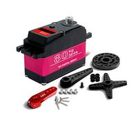 GoolRC Servo digital de 80 kg, engranaje de metal de 270°, servo digital de alto par de torsión, reemplazos a prueba de agua para 1/5 HSP HPI RC Car Baja Car