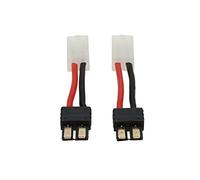 Goolsky 2 adaptadores de conector macho a cabeza hembra Tamiya para cargador de batería Lipo de coche RC