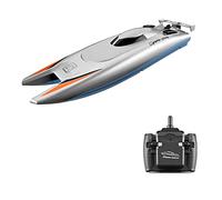 Goolsky Barcos RC para niños adultos 25 km/h alta velocidad 2 canales barcos de control remoto para piscinas barco de carreras