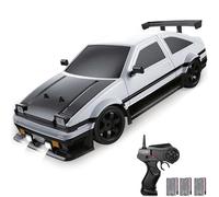 Goolsky Coche teledirigido Drift Car Racing Car Escala 1:16 2.4G Coche de deriva teledirigido Coche de carreras de alta velocidad 4x4 Coche de juguete con luces LED función de pulverización