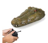 Goolsky Flytec V002 RC Barco 2.4G Control Remoto Barco de Carreras Eléctrico para Piscinas con Simulación Crocodile Juguete de Parodia de Cabeza
