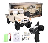 Goolsky RC Crawler Truck Escala 1:16 4x4 2.4GHz Coche teledirigido con Puertas Magnéticas Motor de Torque 370 para aventuras de rastreo fuera de carretera